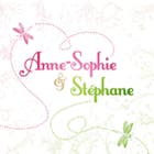 la forme et le fond Faire-part Invitation Anne-Sophie Stéphane