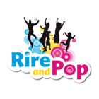 la forme et le fond Réalisation Logo Rire And Pop